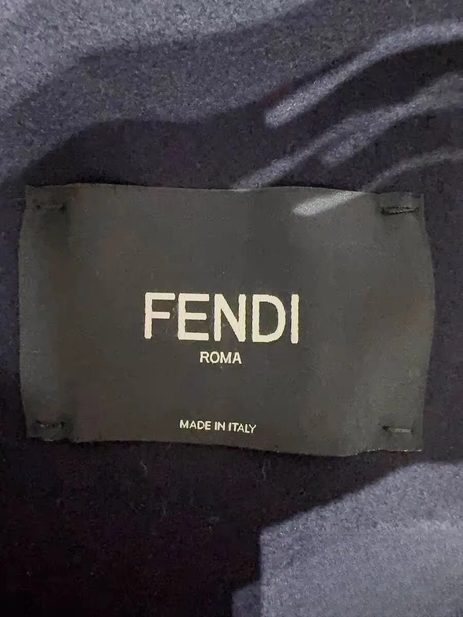Fendi Shearling Jacket MultiColor Shearling Very good - Inside View