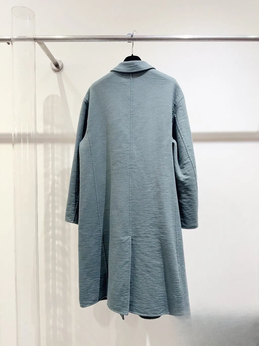 Dior Green Wool Coat Green Wool Never worn, with tag - Inside View