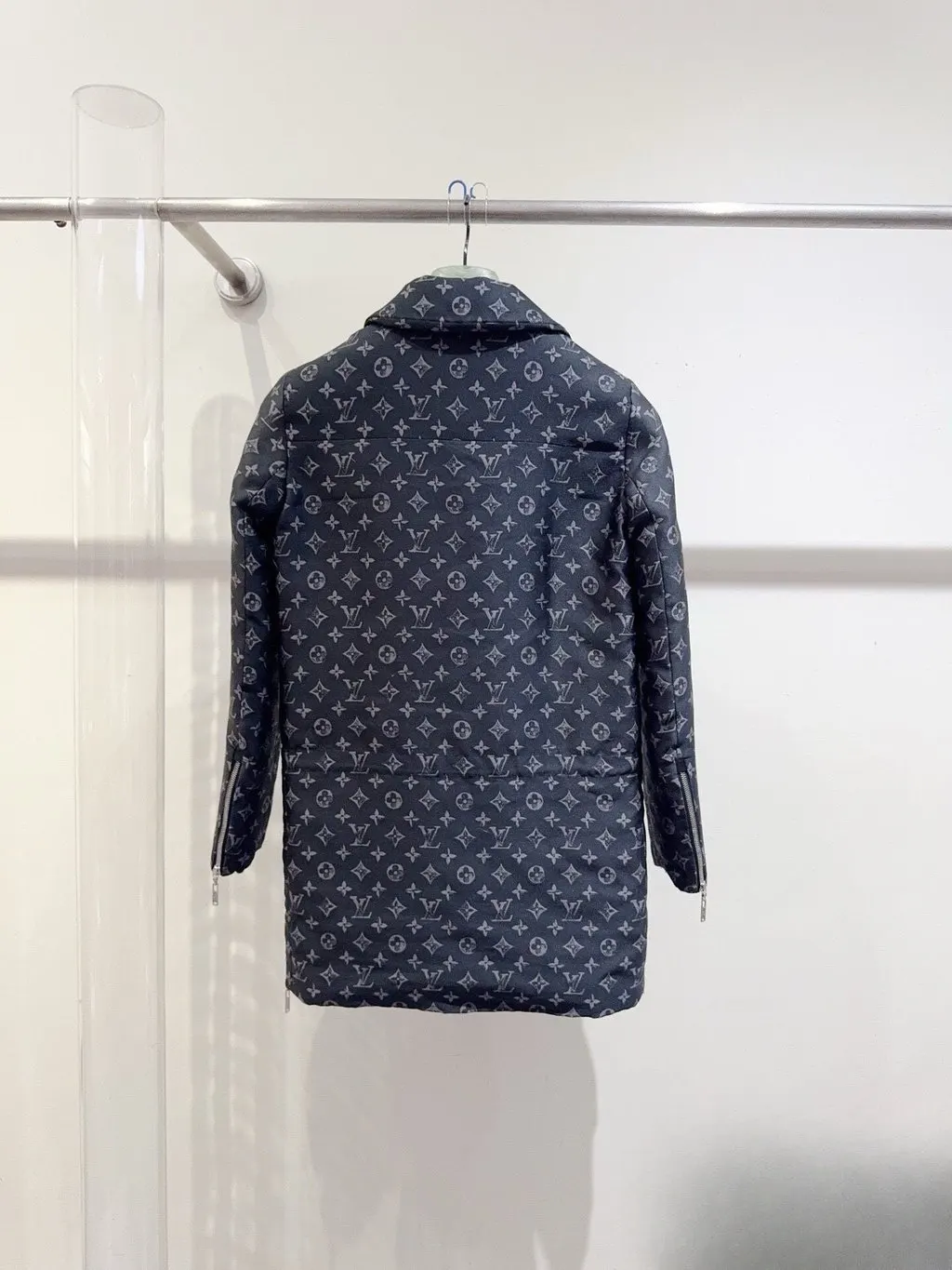 Louis Vuitton Navy Tweed Jacket Navy Tweed Very good - Back View