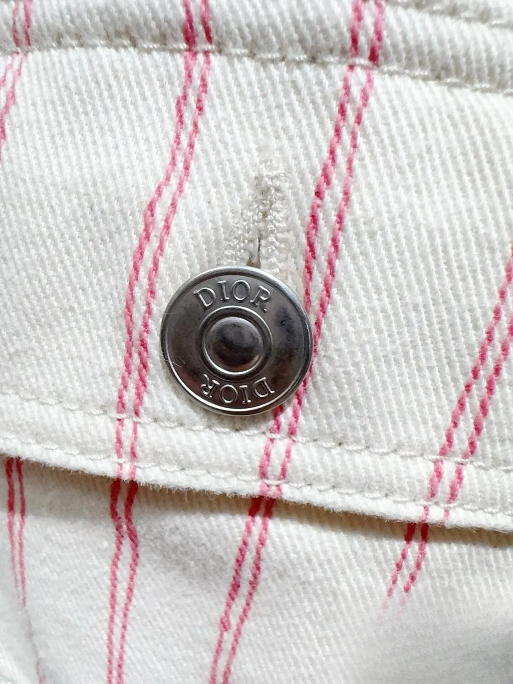 Dior Denim Jacket MultiColor Denim Never worn, with tag - Inside View