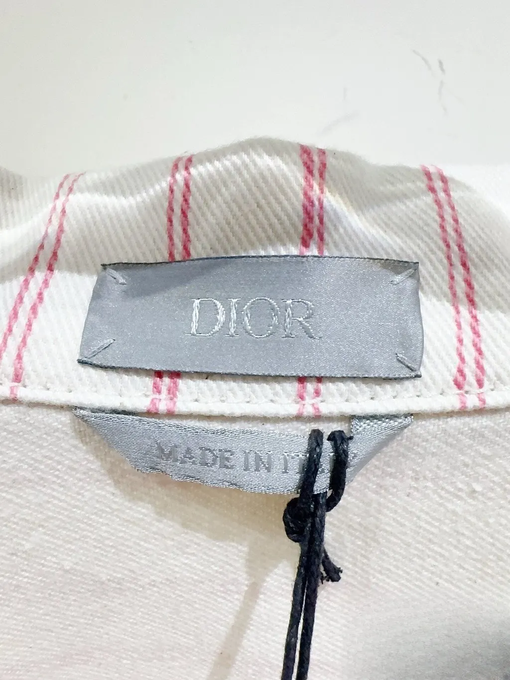 Dior Denim Jacket MultiColor Denim Never worn, with tag - Model View