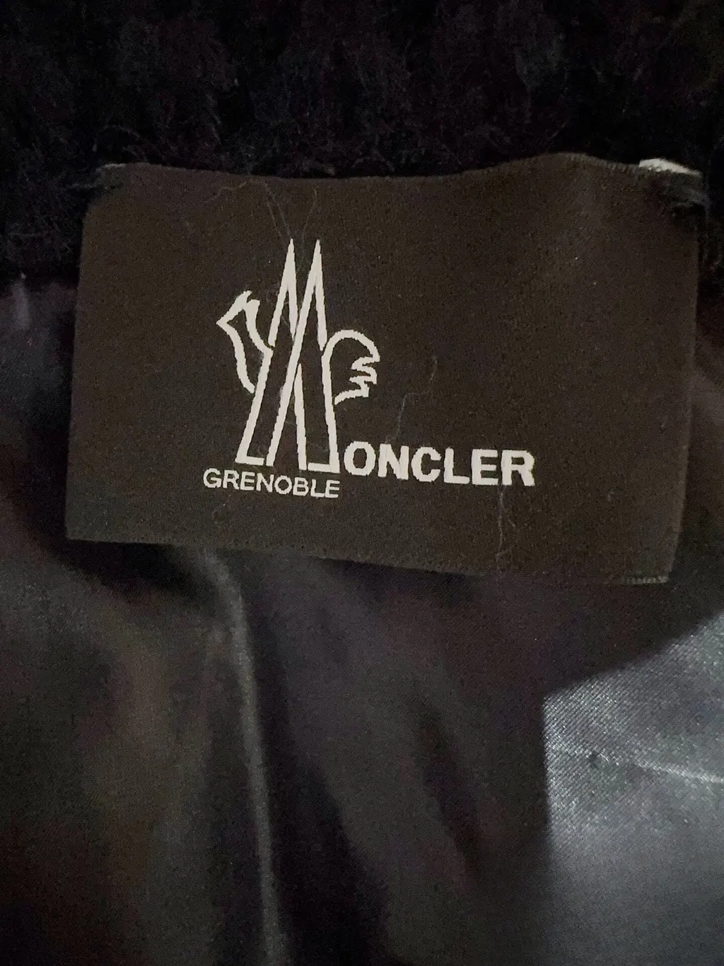 Moncler Black Polyester Jacket Black Polyester Very good - Box View
