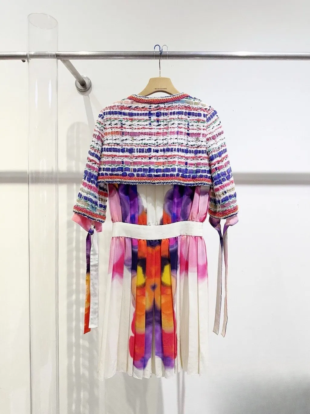 Chanel Tweed Dress MultiColor Tweed Never worn - Box View