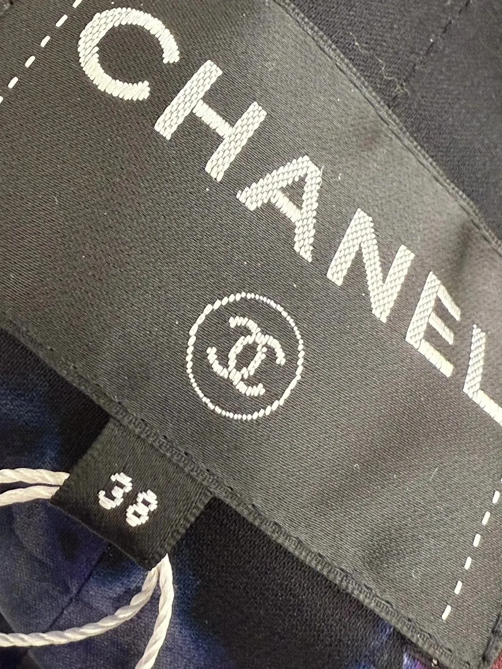 Chanel 20A Tweed Jacket MultiColor Tweed Very good - Inside View