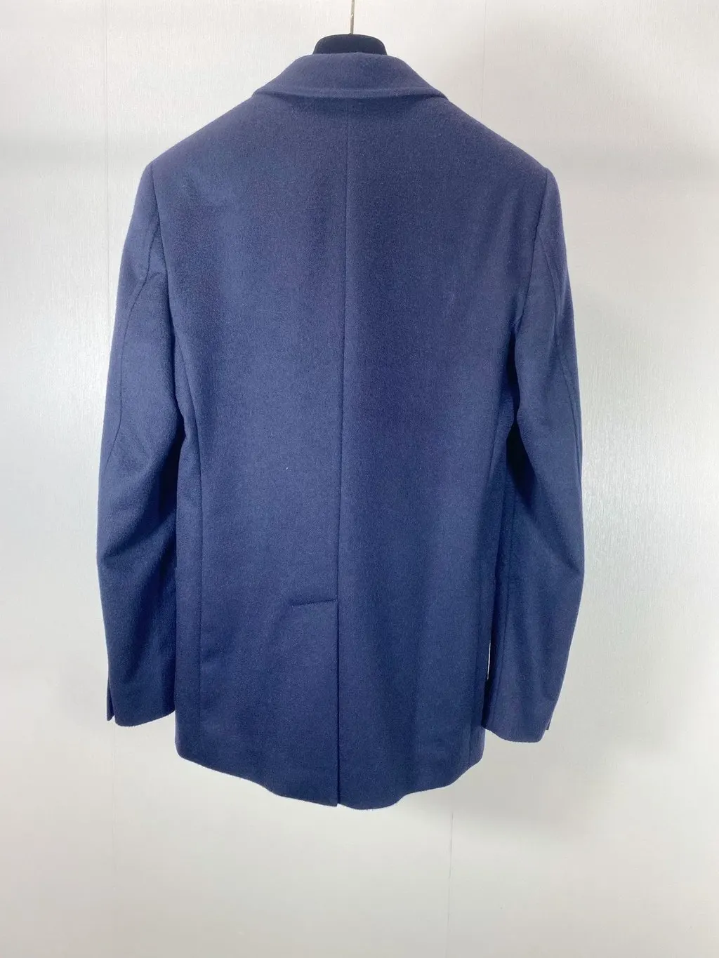 Miu Miu Navy Wool Jacket Navy Wool Very good - Back View