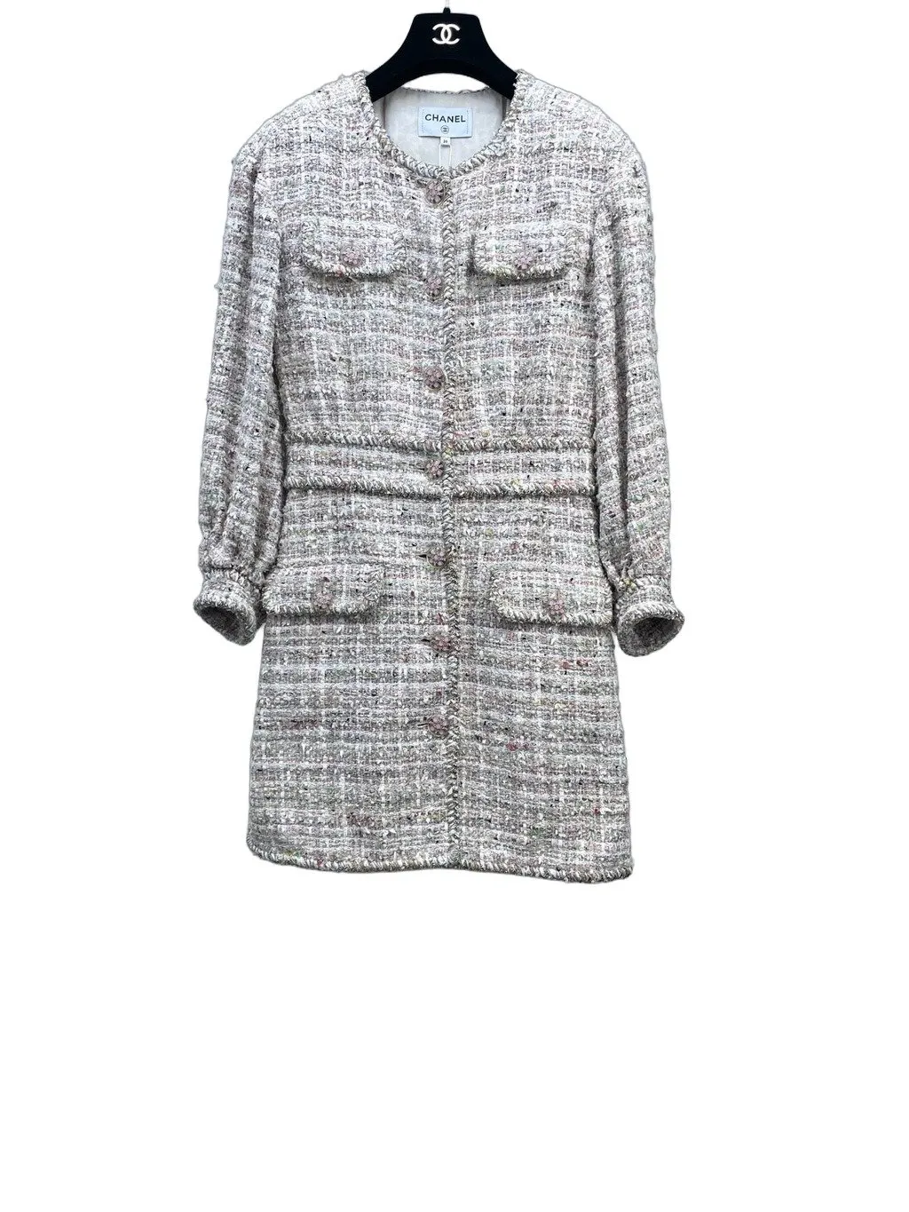Chanel Cotton Dress MultiColor Cotton Never worn, with tag - Front View