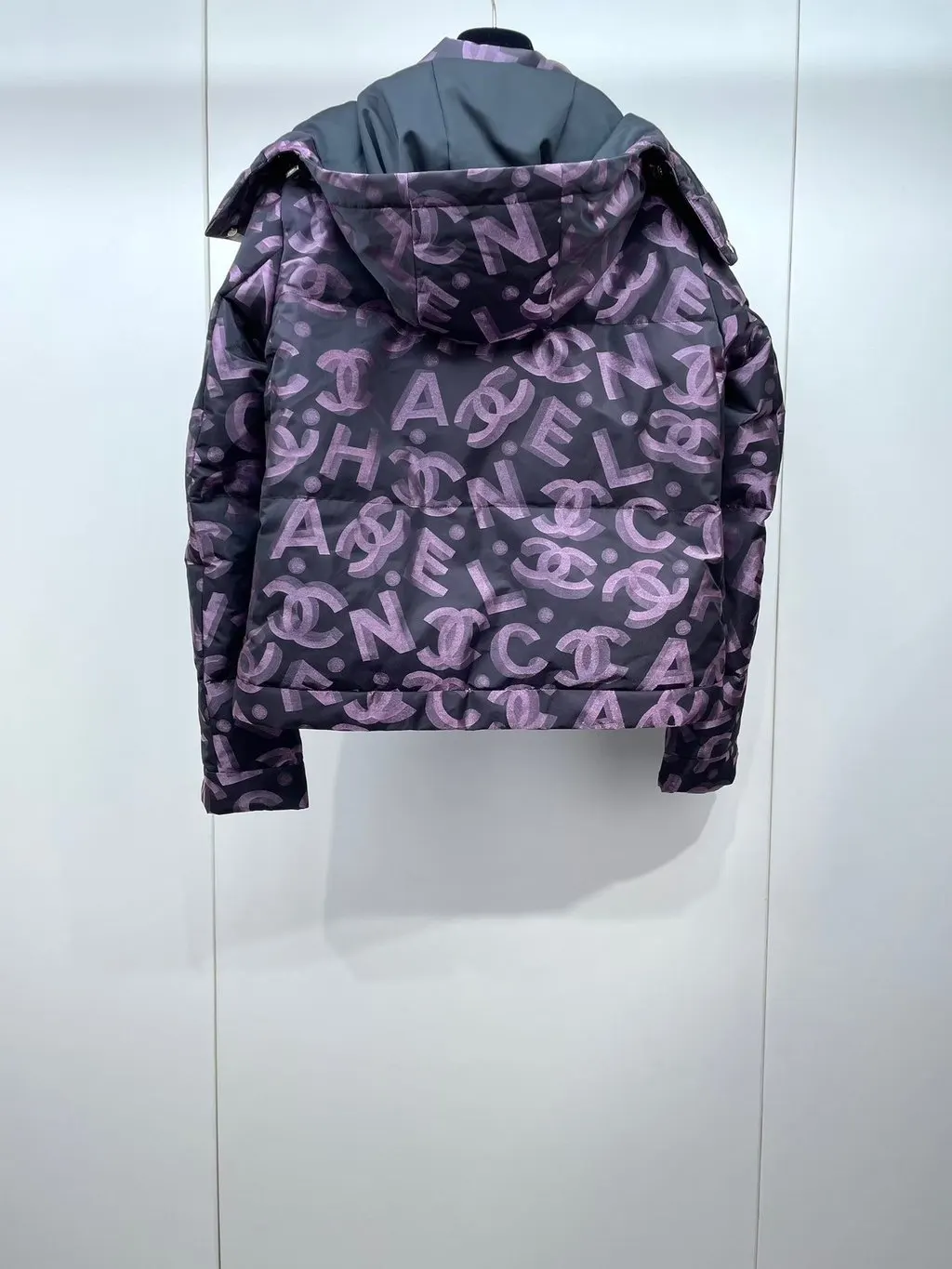 Chanel 22N Polyamide Coat MultiColor Polyamide Very good - Back View
