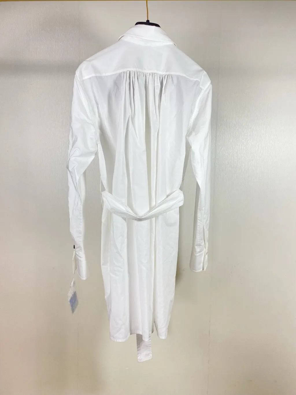 Louis Vuitton White Cotton Dress White Cotton Very good - Back View