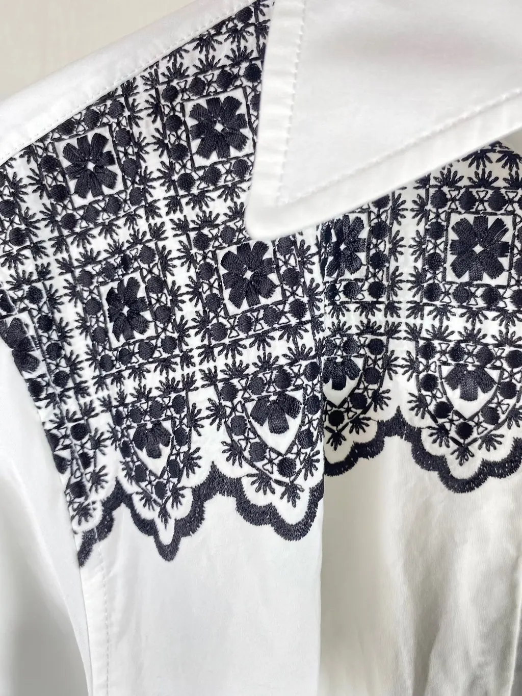 Louis Vuitton White Cotton Dress White Cotton Very good - Box View