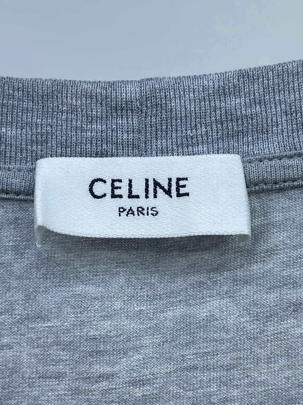 Celine Grey Cotton Top Grey Cotton Very good - Model View