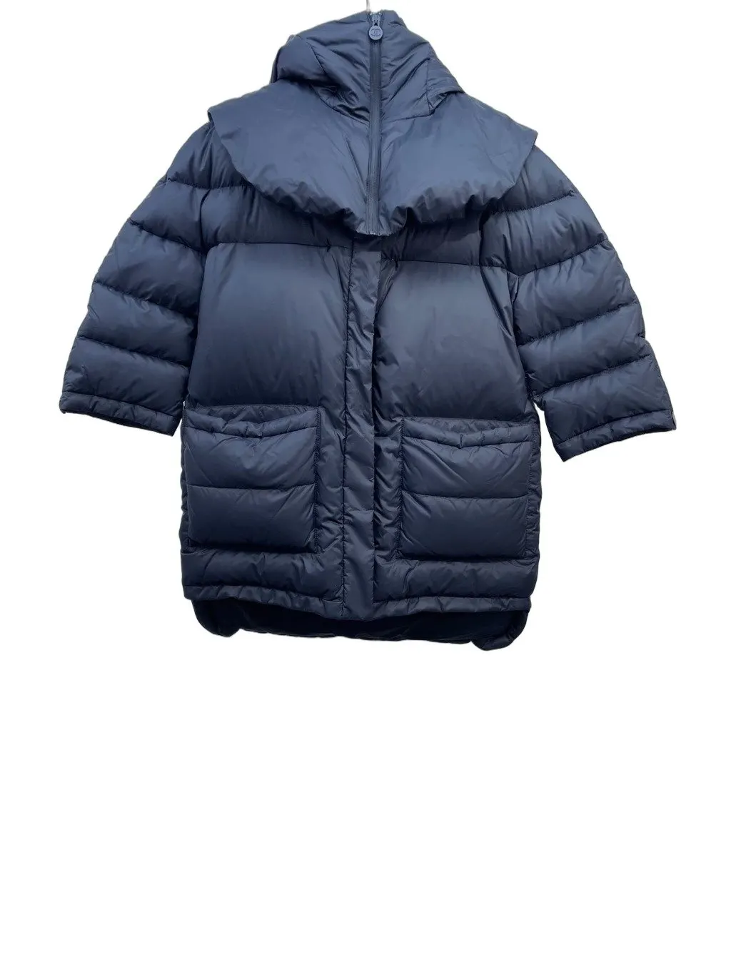 Chanel Black Polyamide Coat Black Polyamide Good - Front View