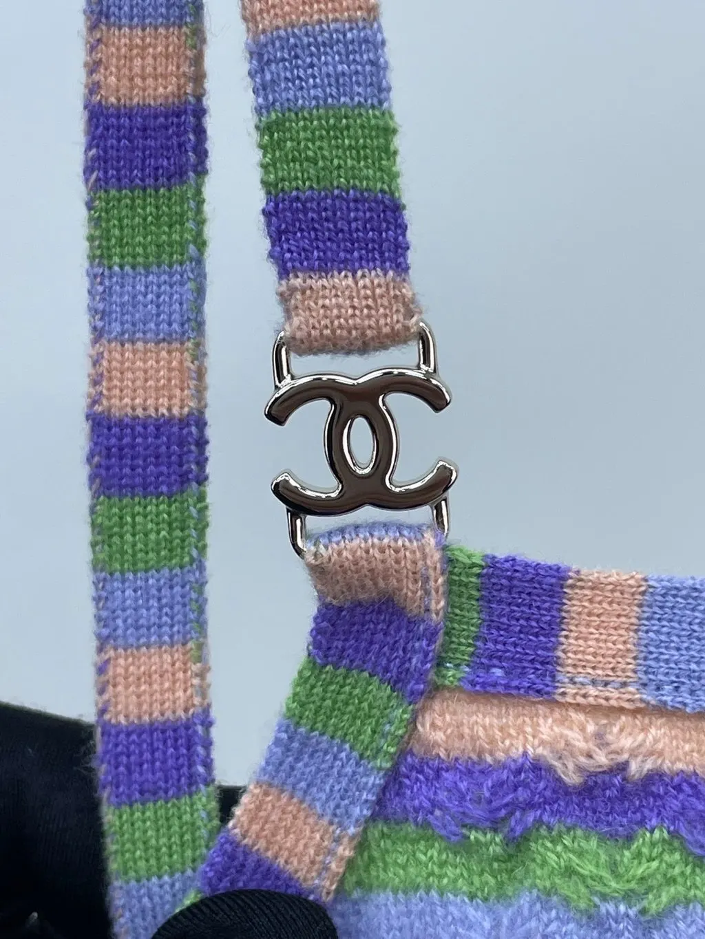 Chanel 24A Cashmere Top MultiColor Cashmere Very good - Inside View