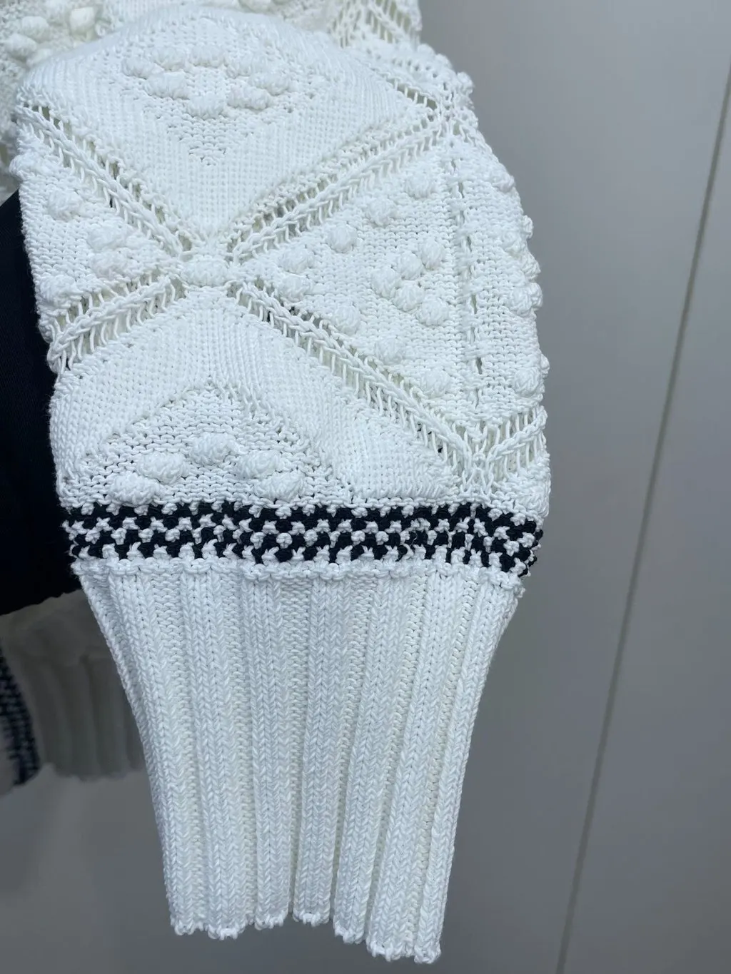 Chanel White Cotton Knitwear White Cotton Very good - Inside View