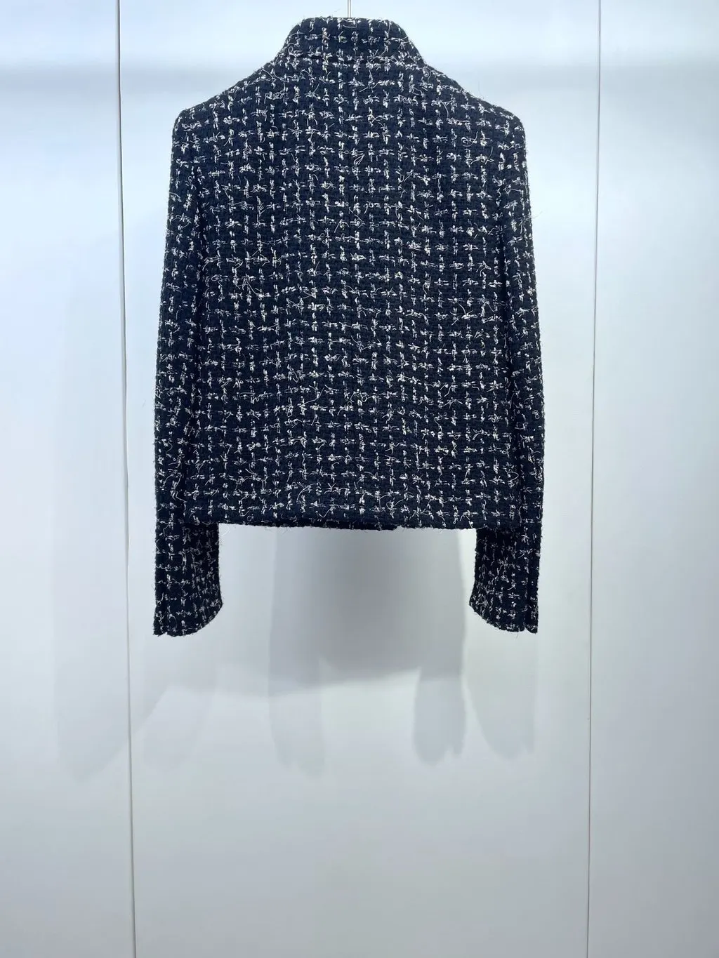 Chanel 22K Tweed Jacket MultiColor Tweed Very good - Back View
