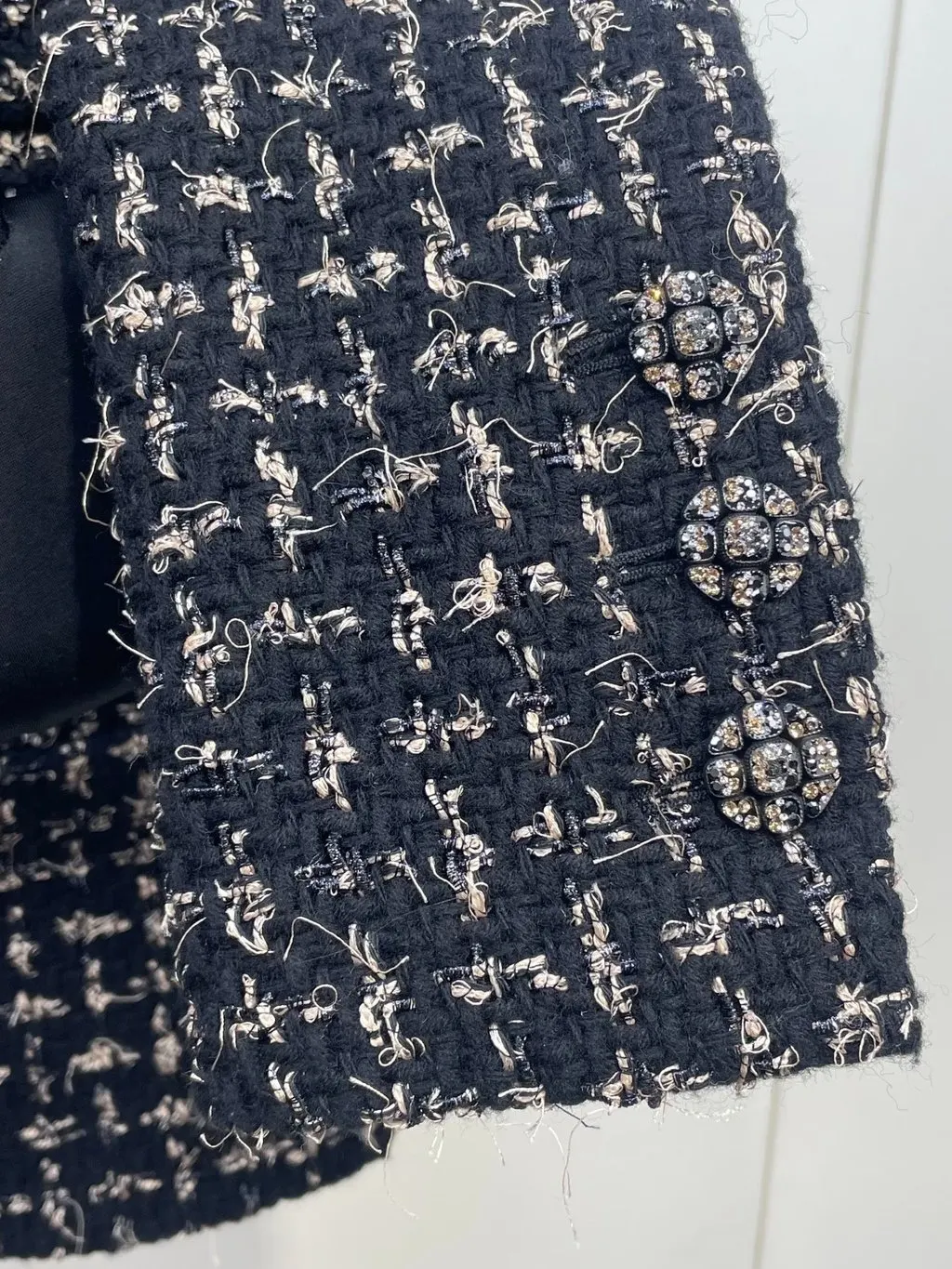 Chanel 22K Tweed Jacket MultiColor Tweed Very good - Inside View
