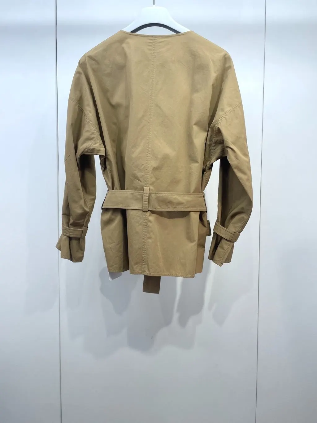 Hermès Khaki Linen Top Khaki Linen Very good - Back View