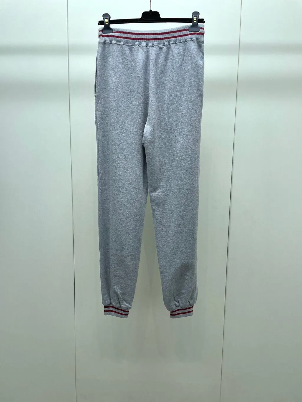 Celine Grey Cotton Trousers Grey Cotton Good - Back View