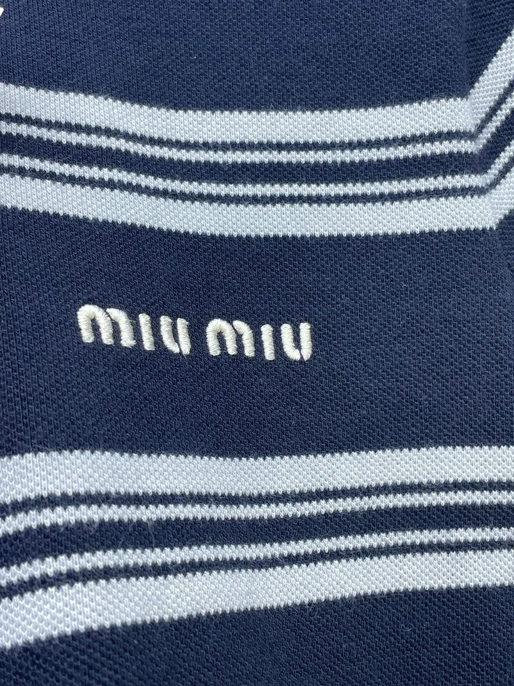 Miu Miu Cotton Top MultiColor Cotton Very good - Inside View