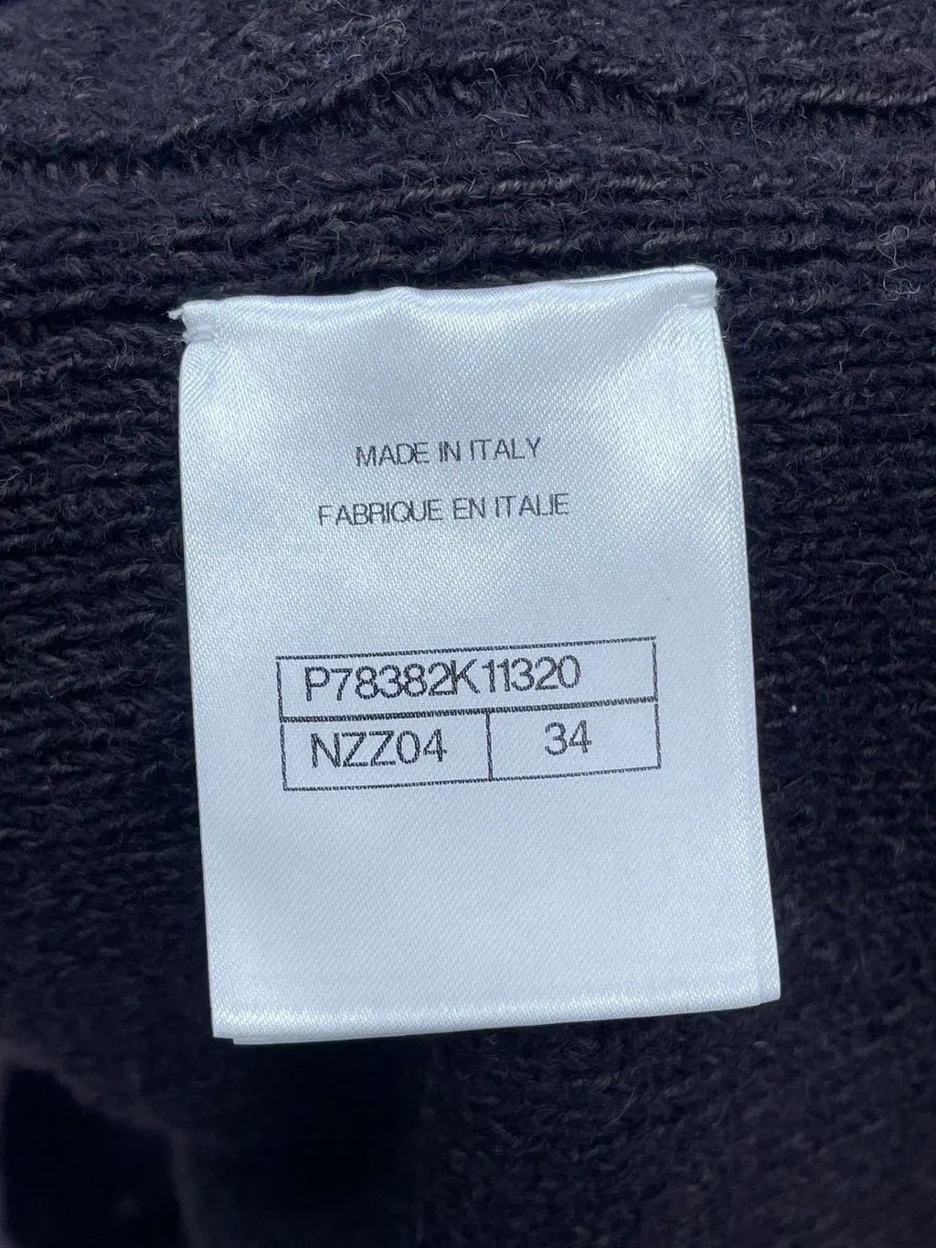Chanel 24K Wool Knitwear MultiColor Wool Very good - Model View