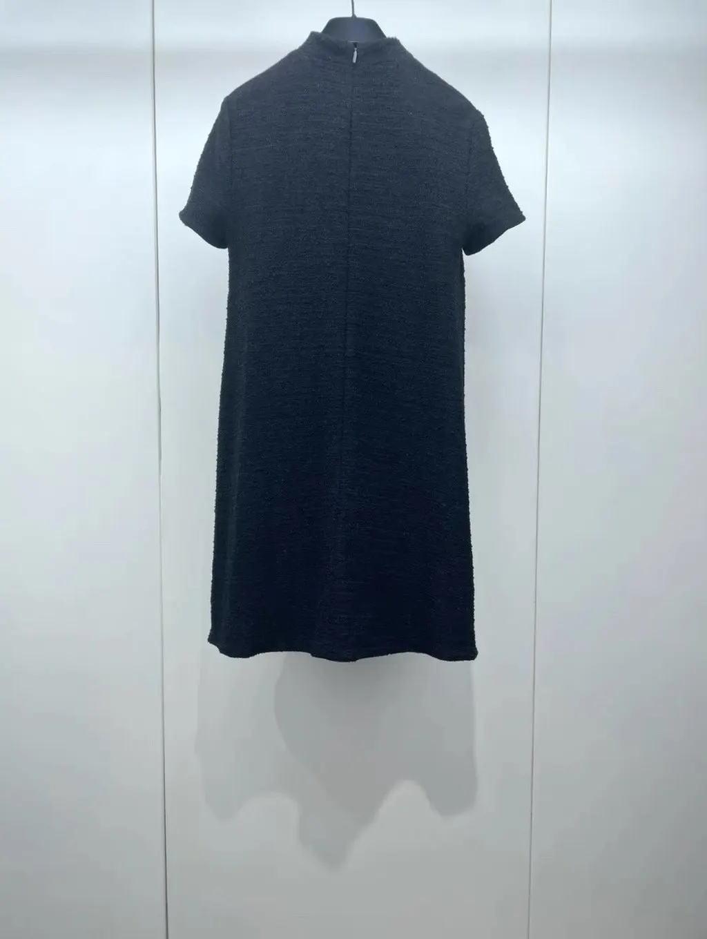 Gucci Black Wool Dress Black Wool Good - Back View