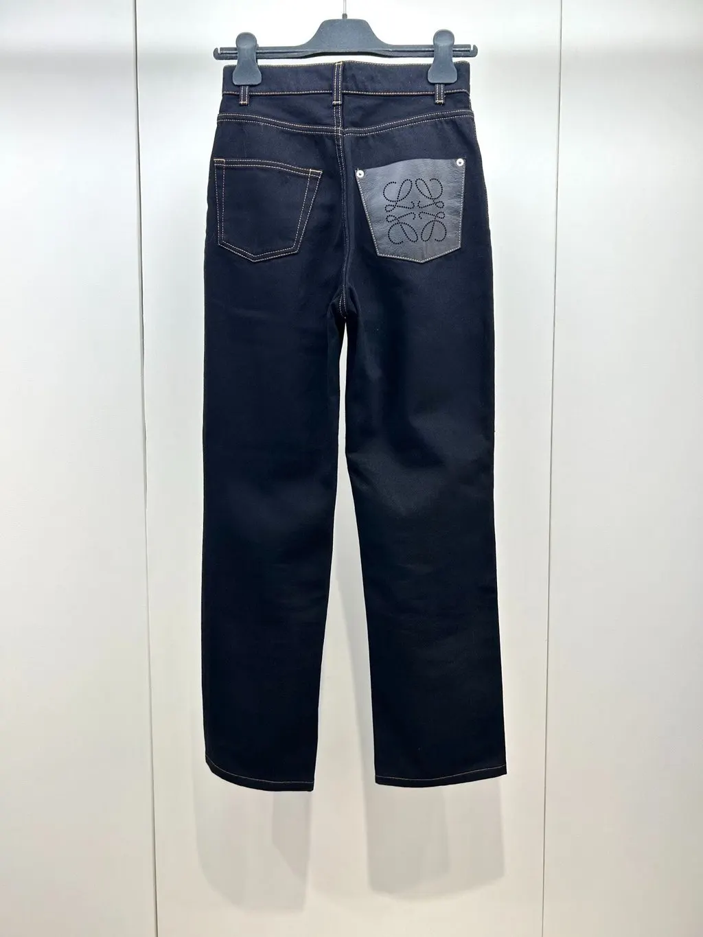 Loewe Black Denim Jeans Black Denim Very good - Back View