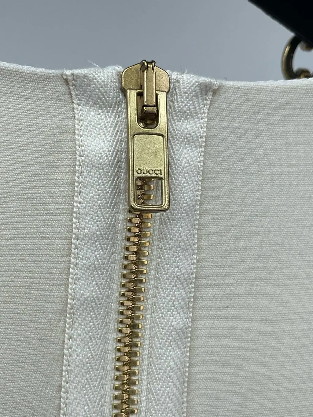 Gucci White Silk Dress White Silk Very good - Inside View