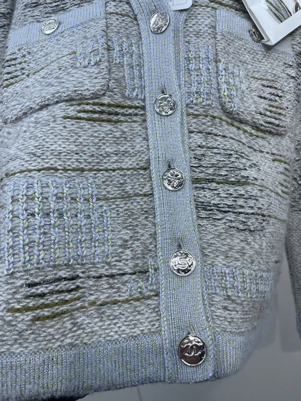 Chanel Cashmere Knitwear MultiColor Cashmere Never worn, with tag - Box View
