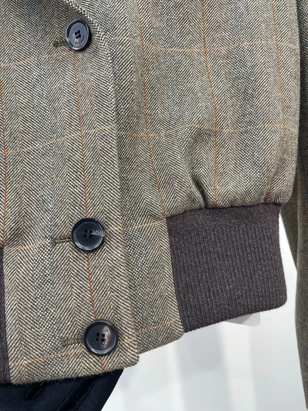 Loro Piana Wool Jacket MultiColor Wool Never worn, with tag - Model View