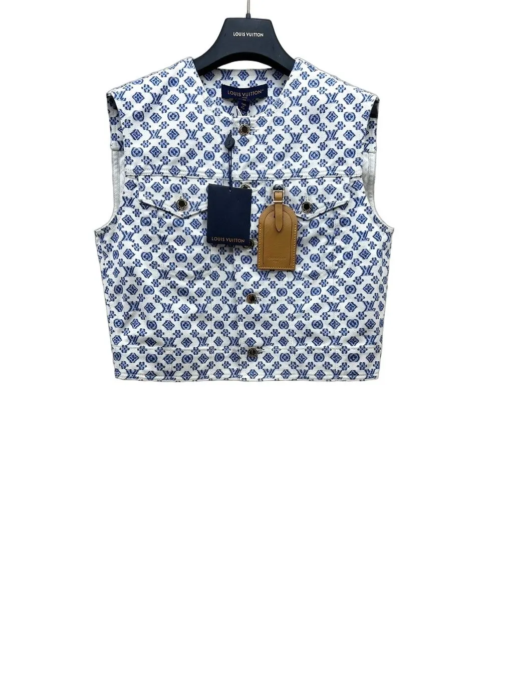 Louis Vuitton Cotton Top MultiColor Cotton Never worn, with tag - Front View