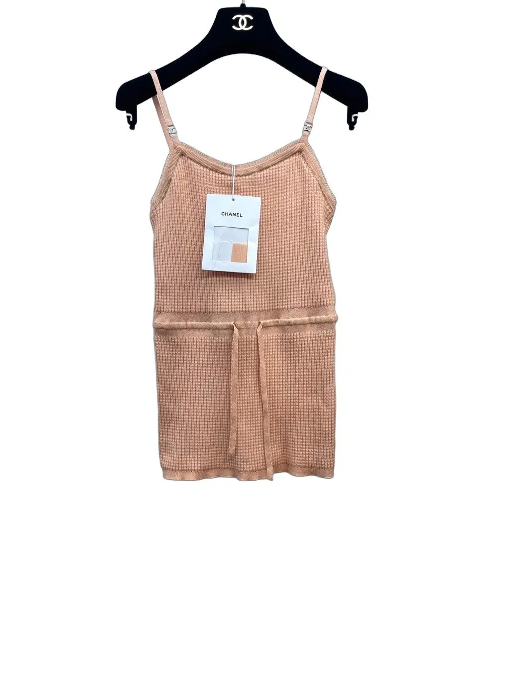 Chanel Pink Cotton Top Pink Cotton Never worn, with tag - Front View