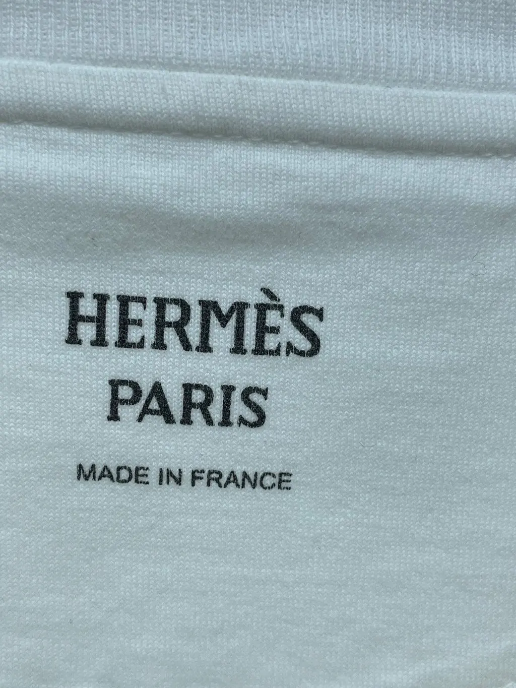 Hermès White Cotton Top White Cotton Very good - Box View