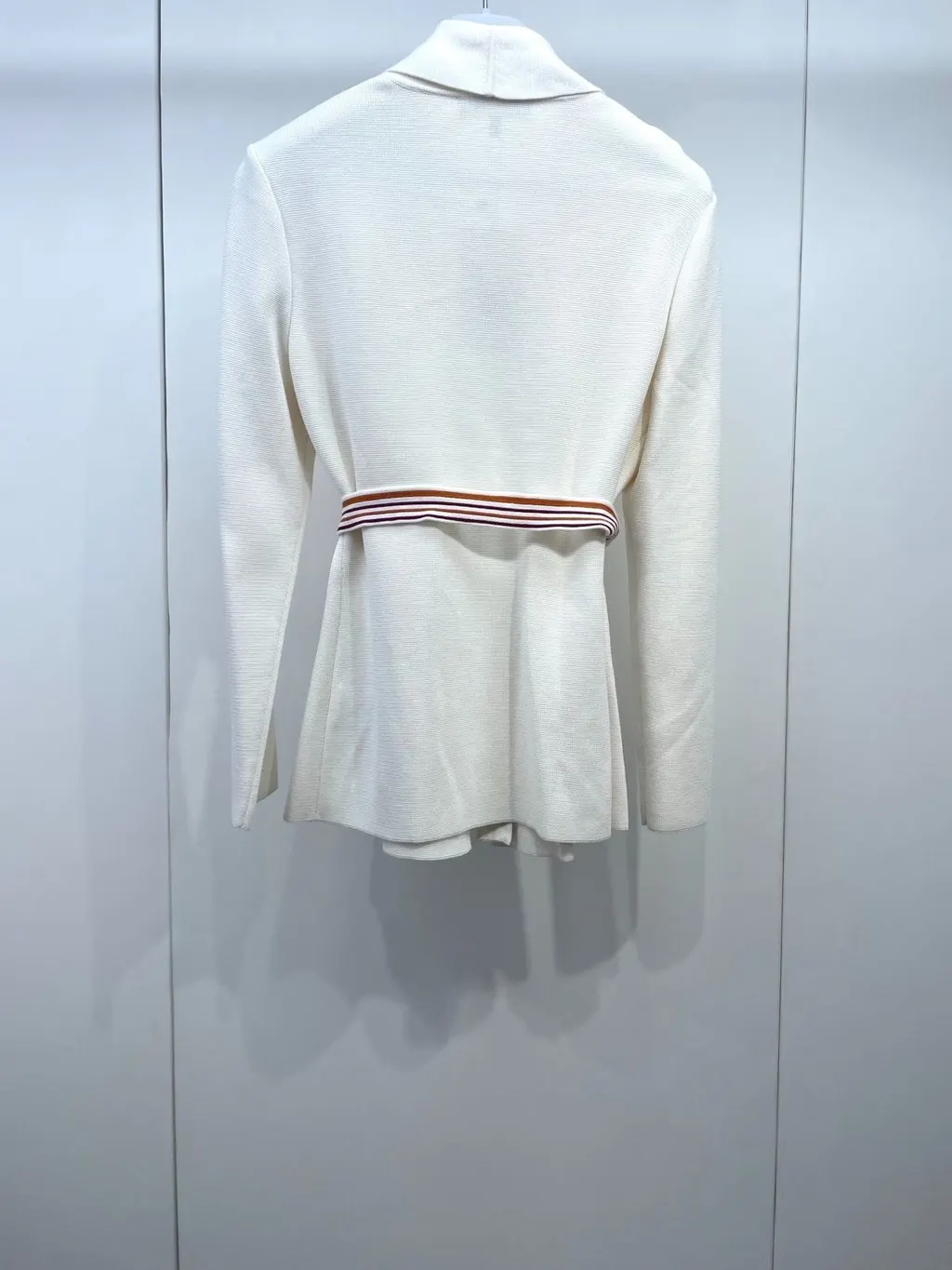 Loro Piana White Cashmere Jacket White Cashmere Never worn, with tag - Back View