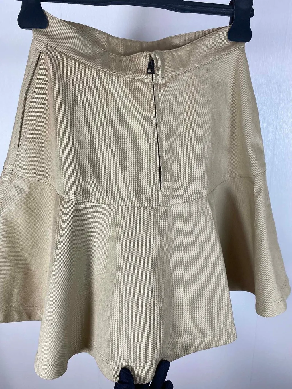 Dior Khaki Cotton Skirt Khaki Cotton Never worn, with tag - Box View