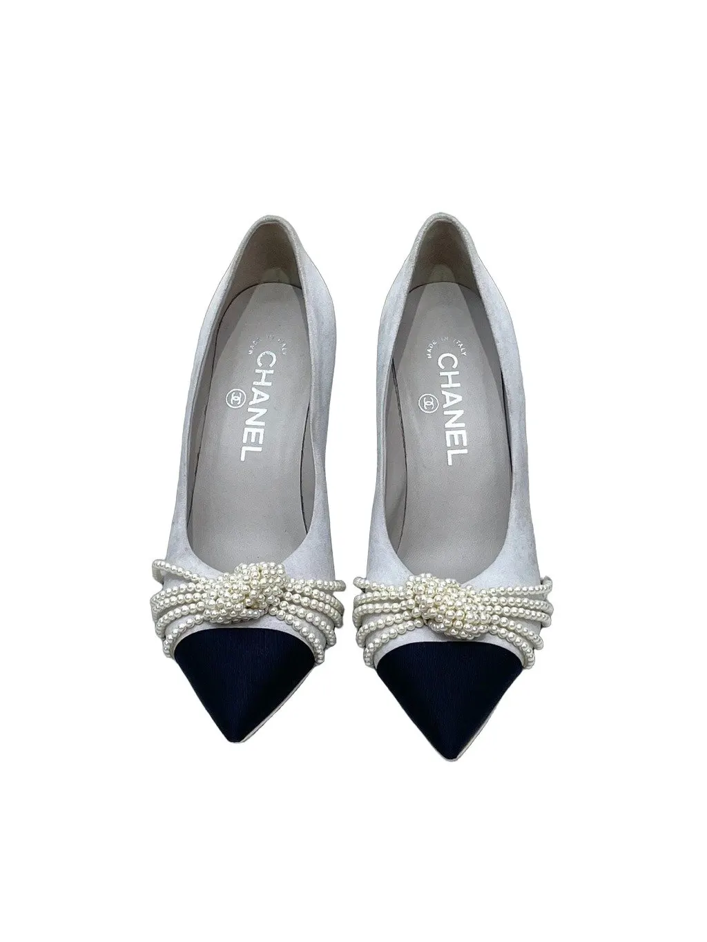 Chanel Leather Heels MultiColor Leather Very good - Front View