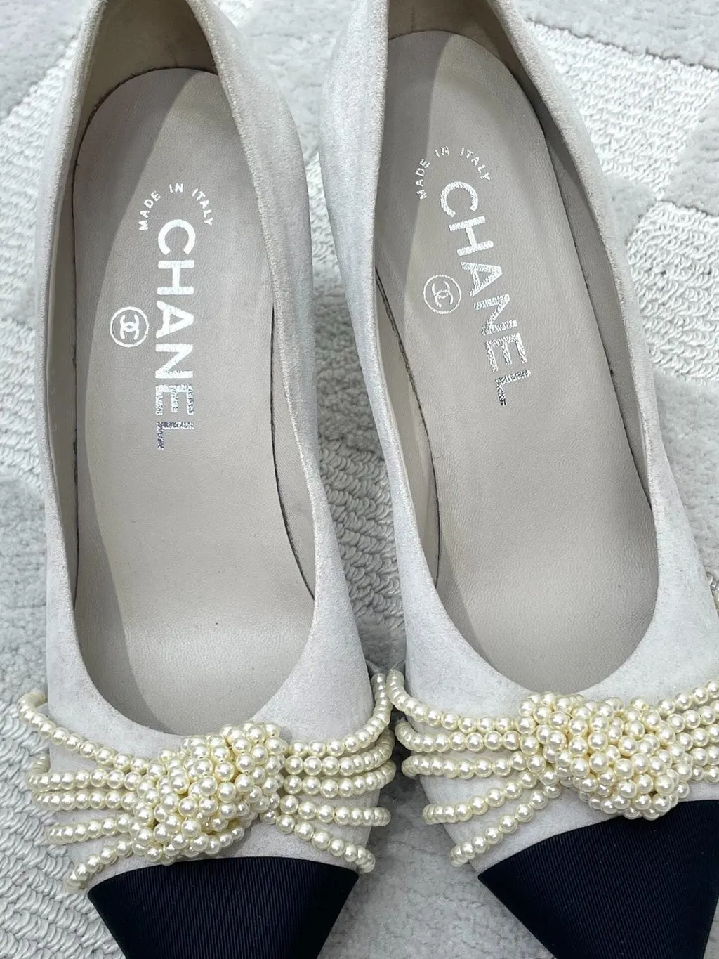 Chanel Leather Heels MultiColor Leather Very good - Box View