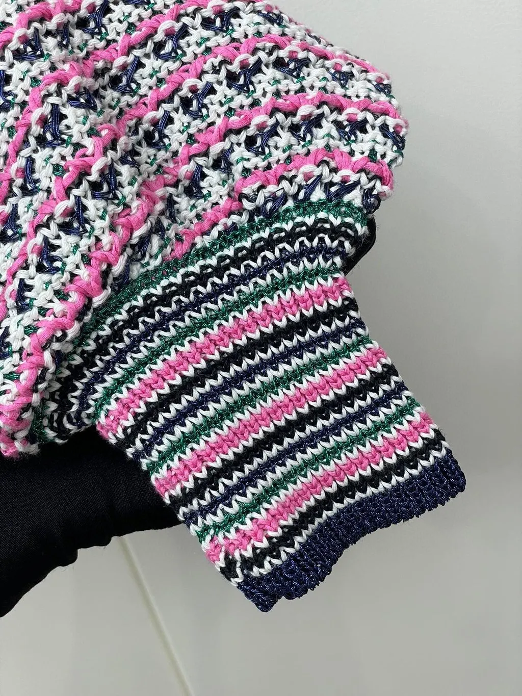 Chanel Cotton Knitwear MultiColor Cotton Very good - Model View