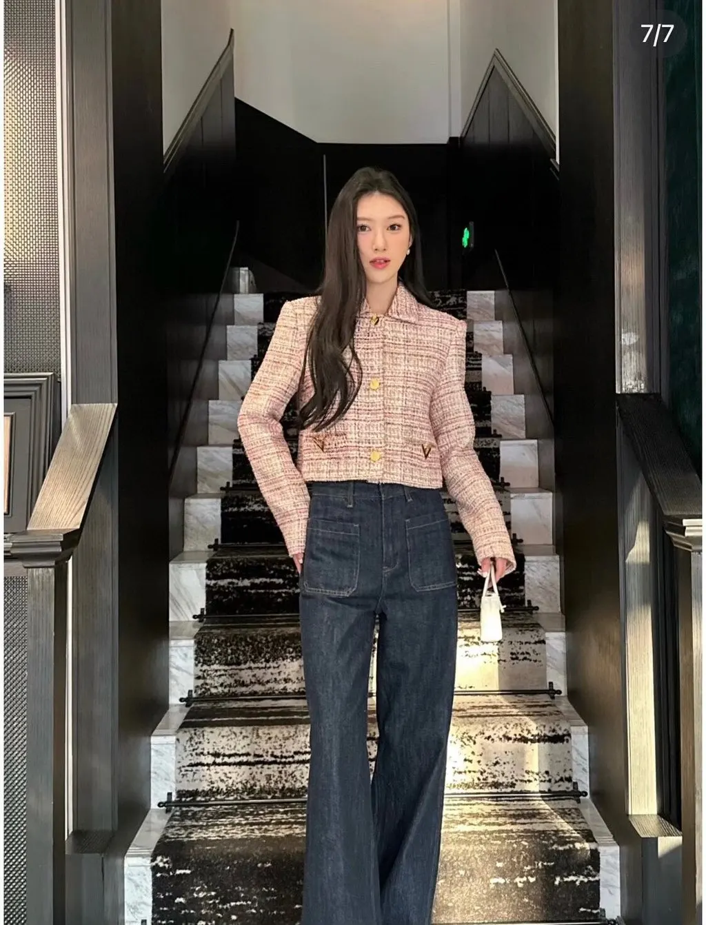 Valentino Tweed Jacket MultiColor Tweed Never worn, with tag - Box View