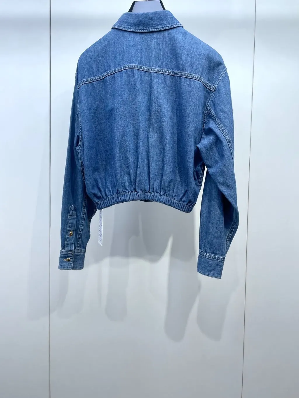 Celine Blue Denim Top Blue Denim Never worn, with tag - Back View