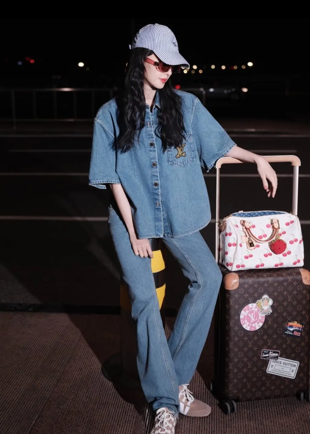 Louis Vuitton Blue Denim Top Blue Denim Never worn, with tag - Box View