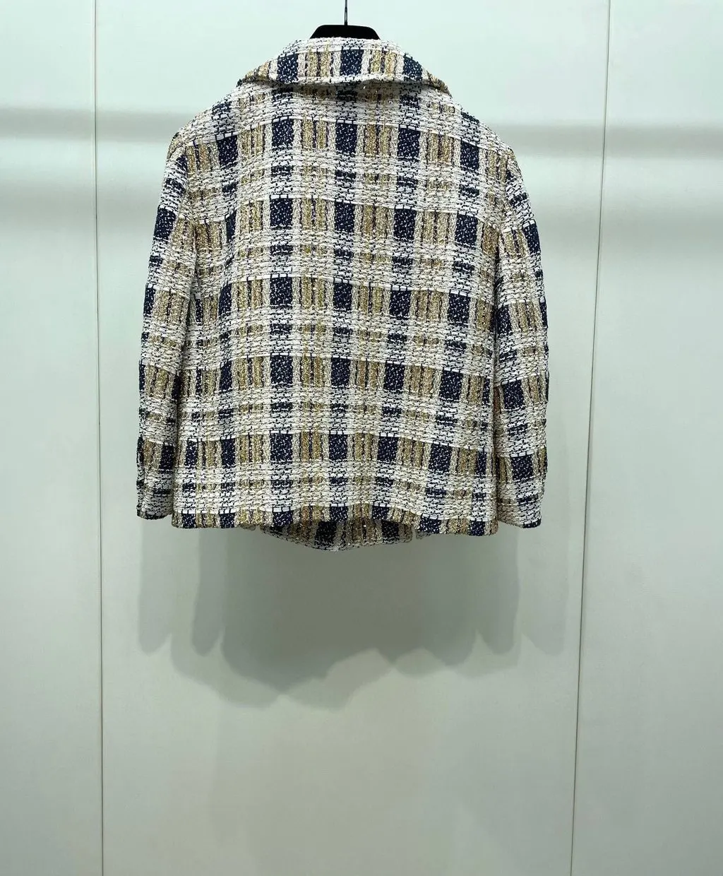 Gucci Tweed Jacket MultiColor Tweed Never worn - Back View