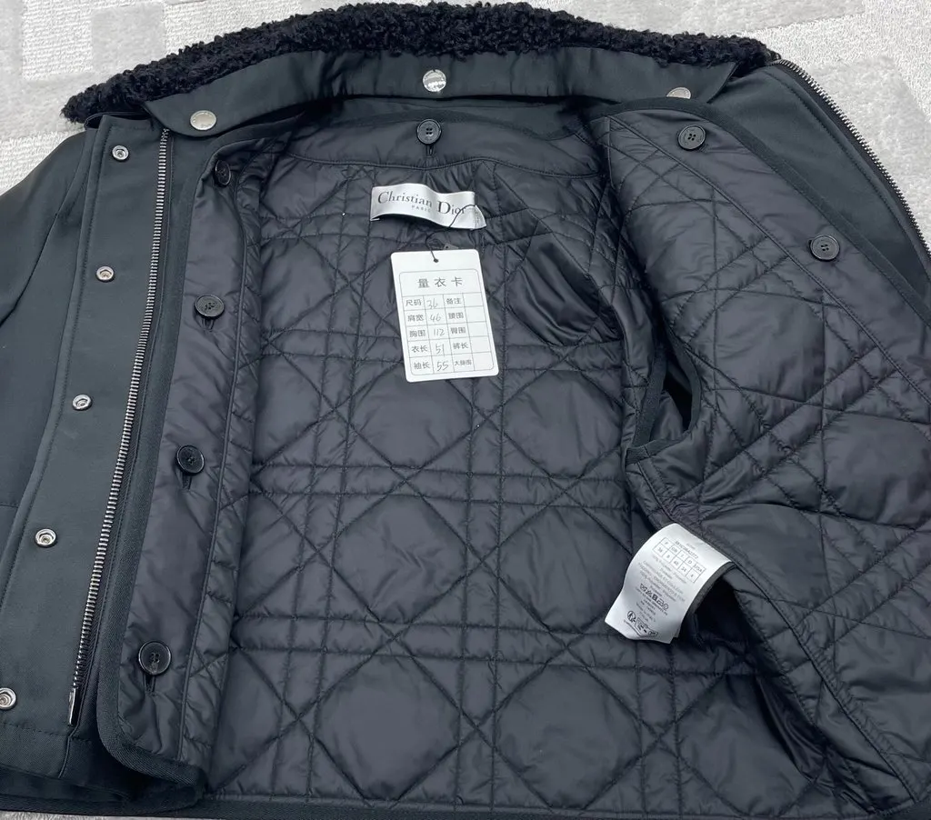 Dior Green Cotton Coat Green Cotton Never worn, with tag - Box View