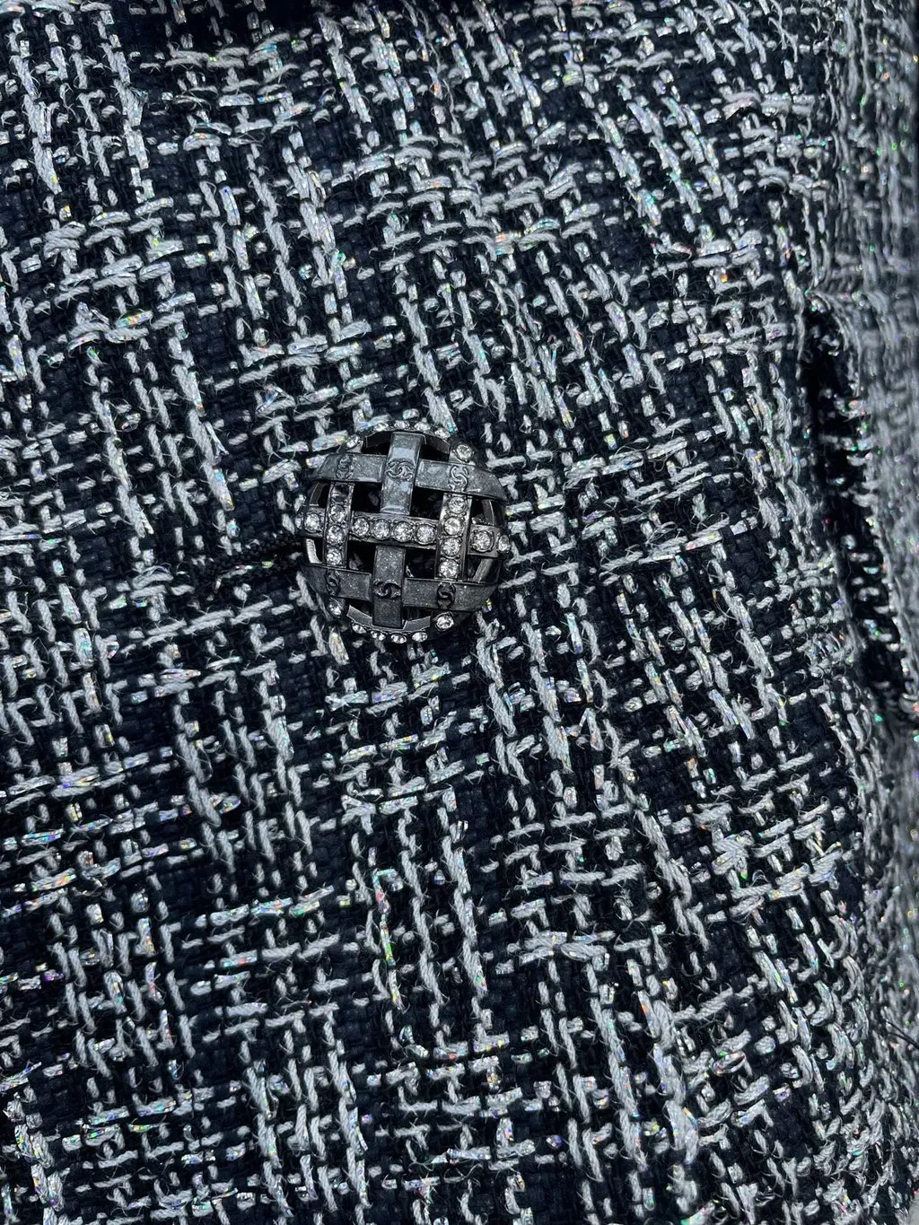 Chanel Tweed Jacket MultiColor Tweed Never worn, with tag - Box View