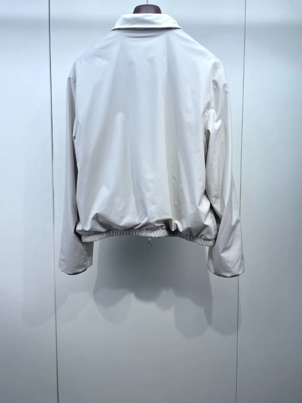 Loro Piana White Cashmere Jacket White Cashmere Very good - Back View