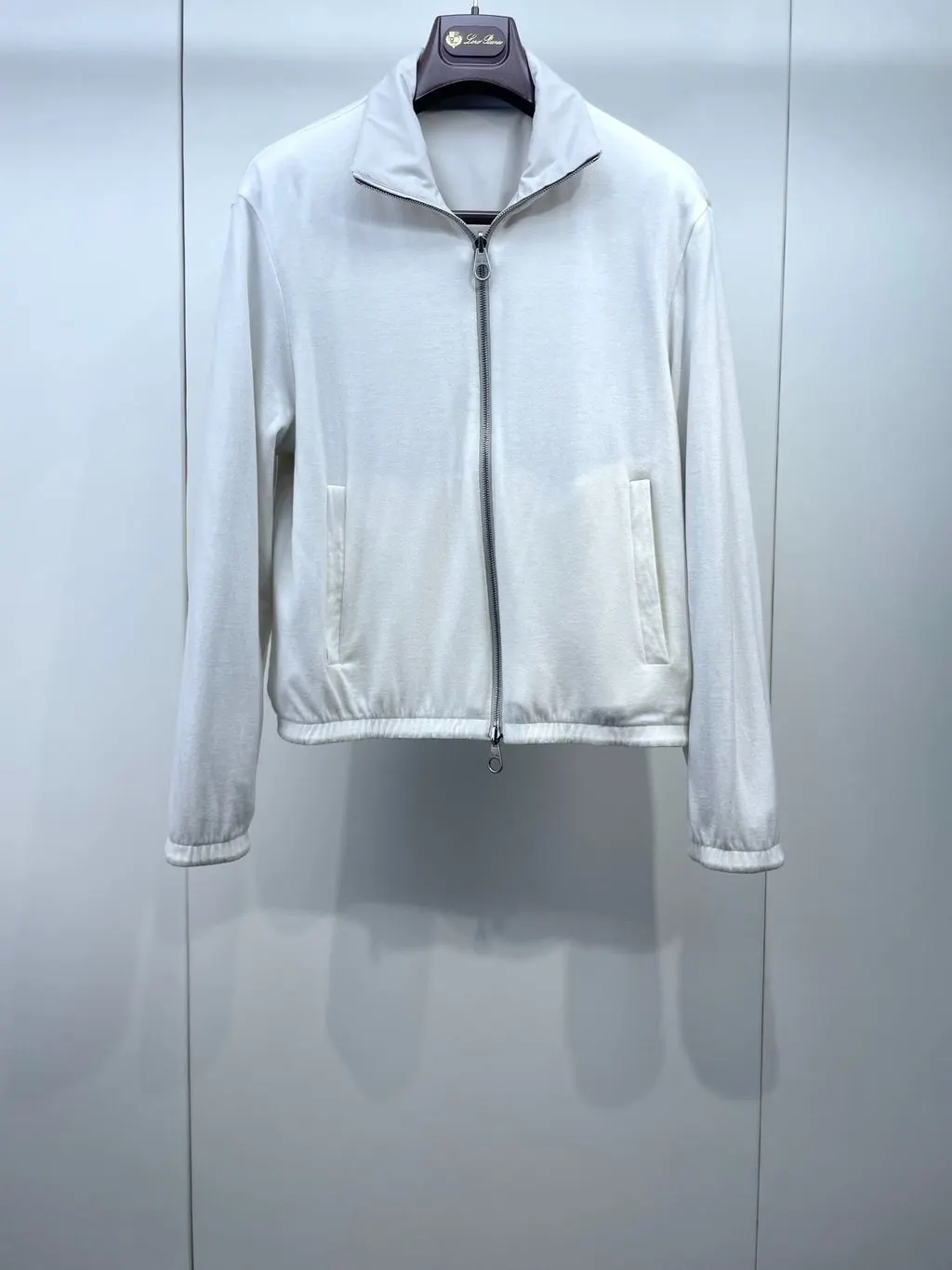 Loro Piana White Cashmere Jacket White Cashmere Very good - Inside View