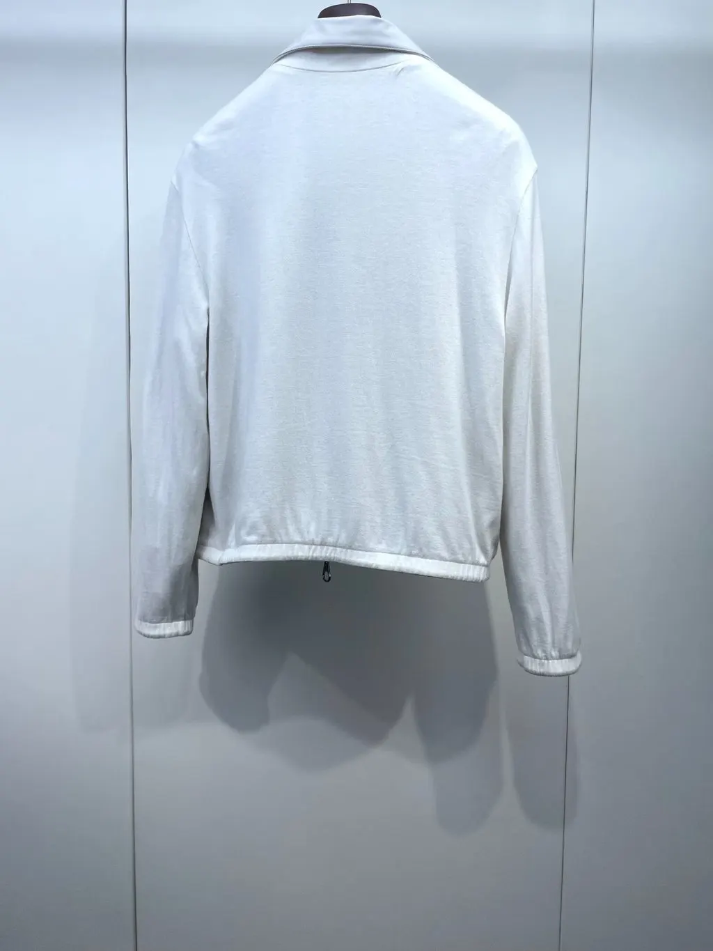 Loro Piana White Cashmere Jacket White Cashmere Very good - Model View