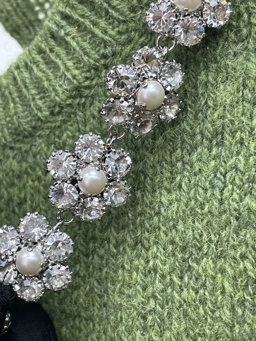 Miu Miu Green Wool Knitwear Green Wool Never worn, with tag - Box View