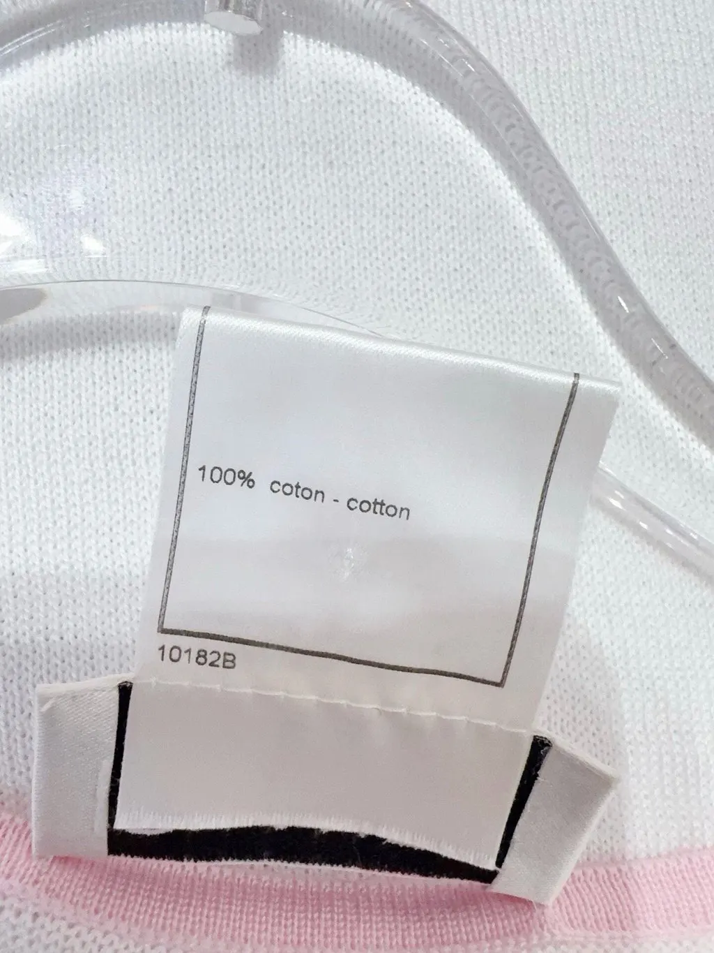 Chanel Cotton Top MultiColor Cotton Very good - Model View