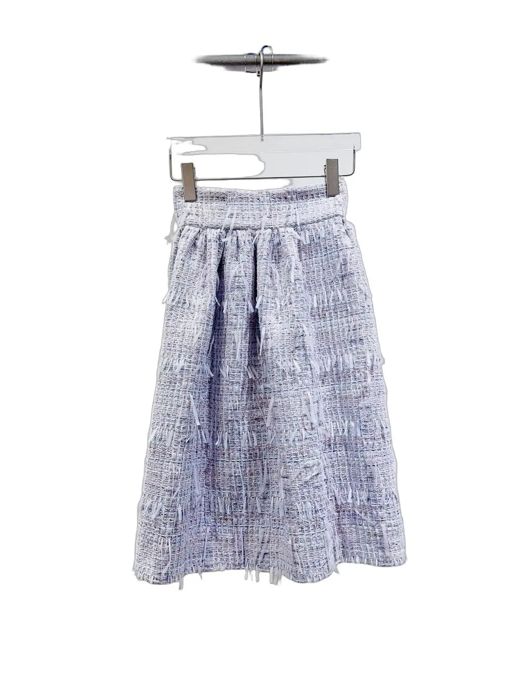 Chanel Tweed Skirt MultiColor Tweed Never worn - Front View