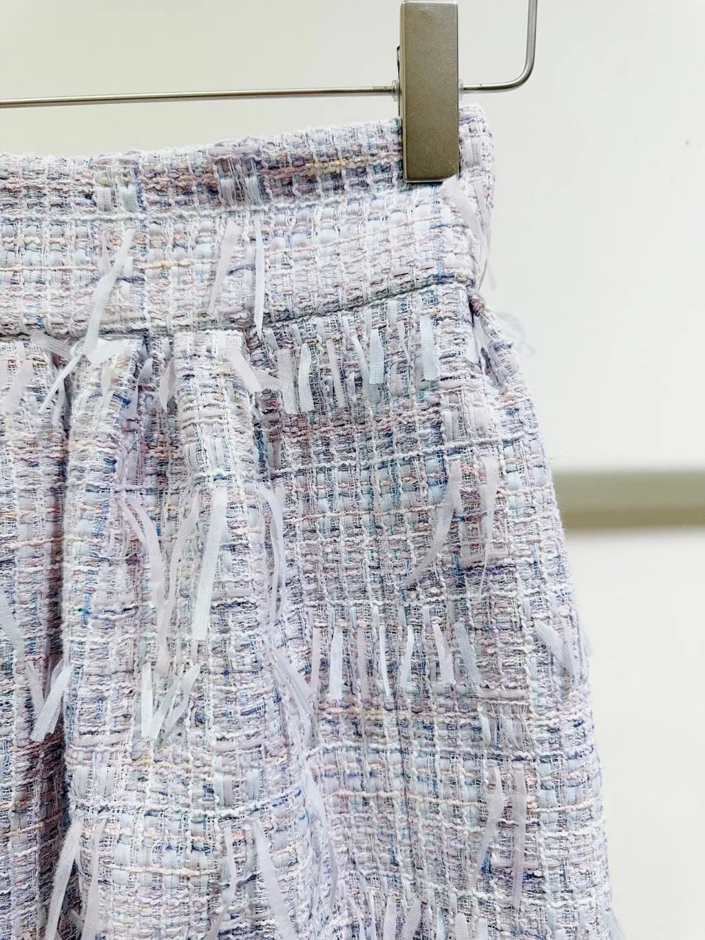 Chanel Tweed Skirt MultiColor Tweed Never worn - Back View