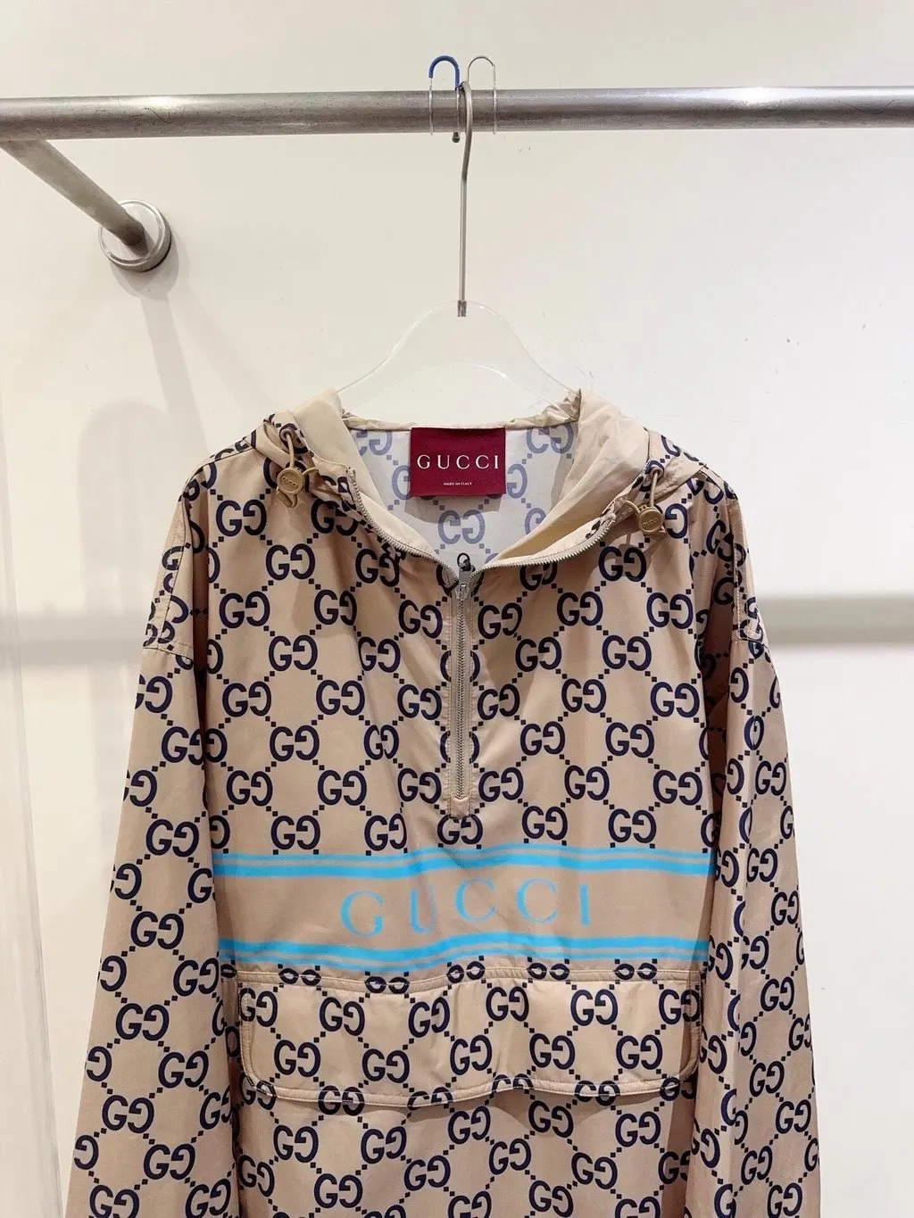 Gucci Polyamide Jacket MultiColor Polyamide Never worn - Model View